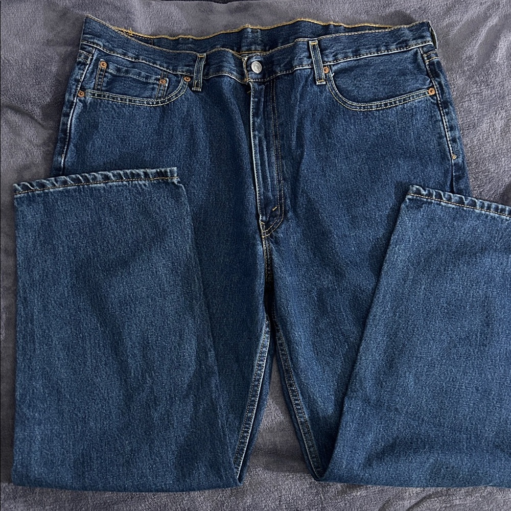 Levi's Men's Relaxed Fit Blue Jeans